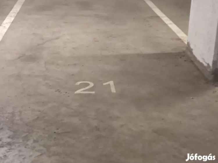 Teremgarázs beállóhely eladó VIII kerület Ciprusház