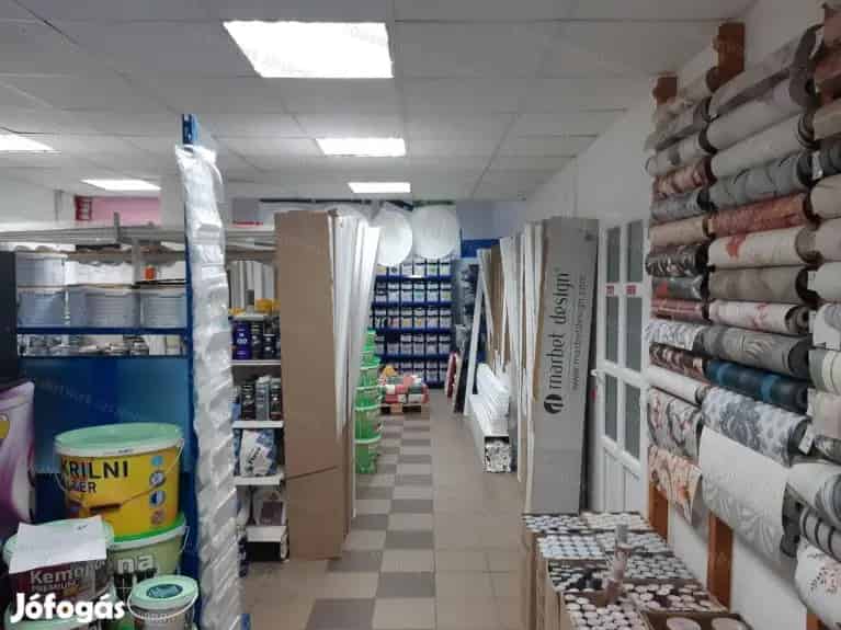 Heves központ 278 nm-es festéküzlet eladó