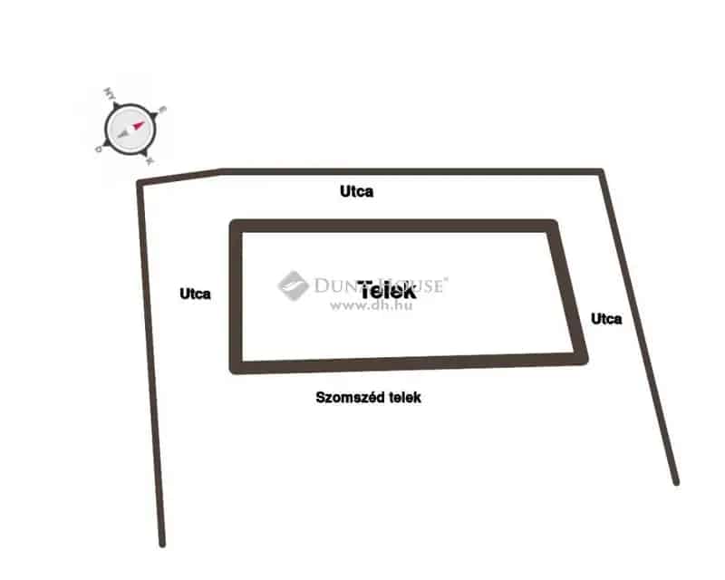 1665 m2-es Saroktelek Ózdon Beépíthető Telek Eladó