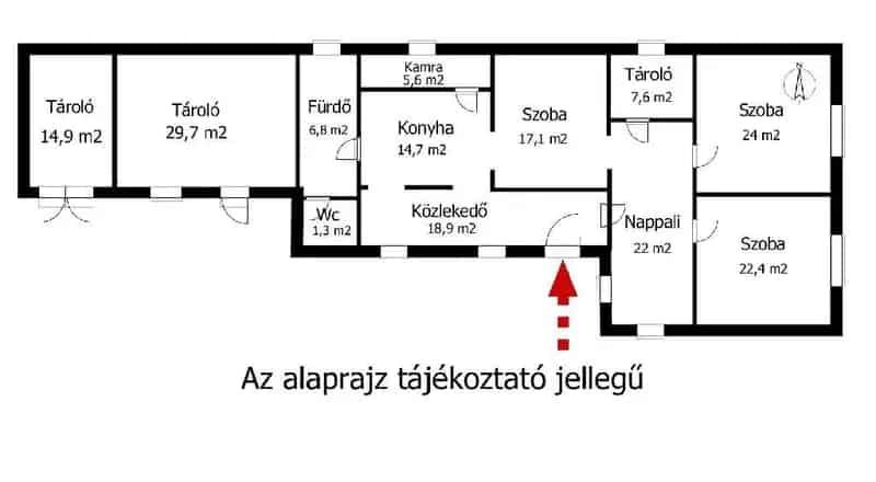 Héhalom 136 nm-es családi ház 4572 nm-es telken
