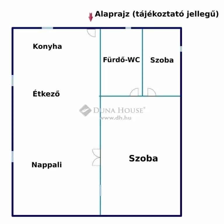 Váci családi ház eladó - 60 nm - 3 szoba - saját kert