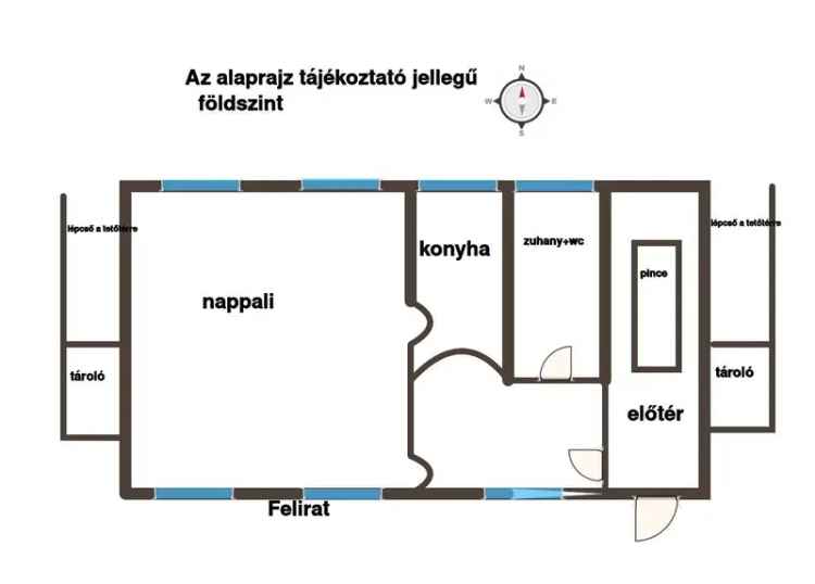 Zöldövezeti 3 szobás ház 972m2-es telken eladó