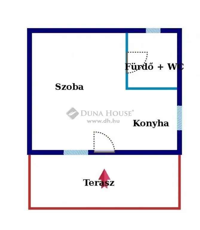 Hétvégi ház Tatabánya közelében 817 m2-es telken