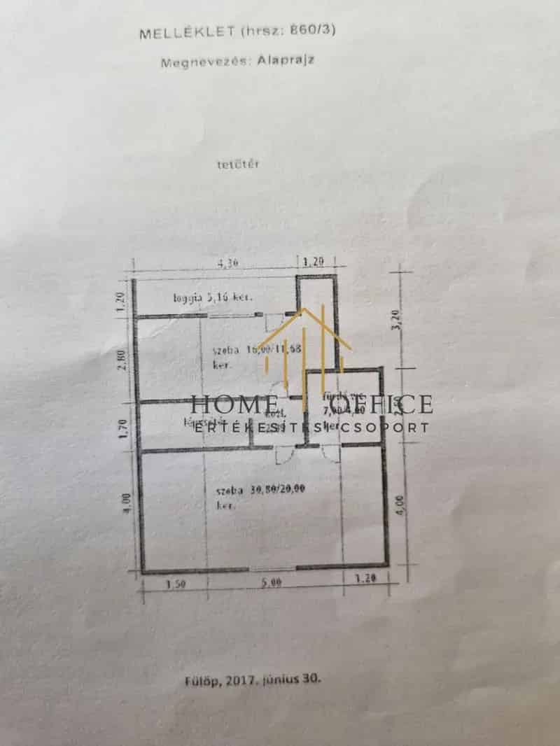 Fülöpön eladó 165 nm-es családi ház 2580 nm-es telken