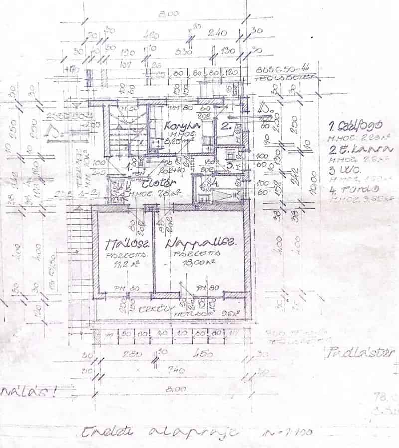 6 szobás családi ház Zalakaros közelében külön apartmannal