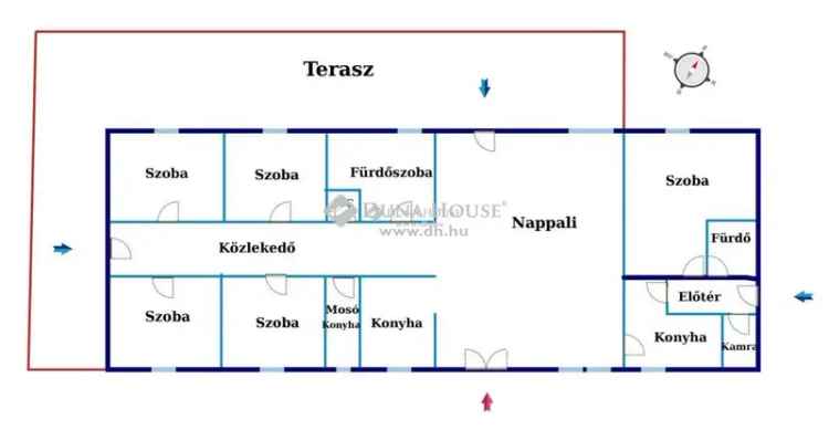 Délegyháza Tóparti Családi Ház Eladó 160nm 5 Szoba