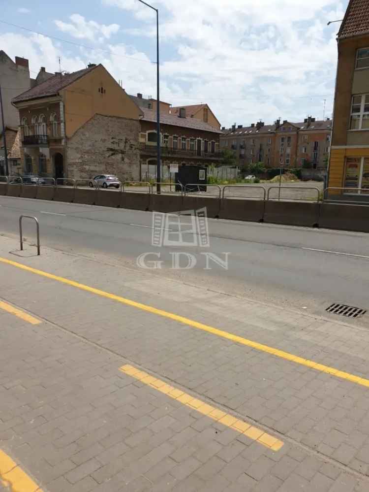 Miskolc belváros 2057 nm-es telek eladó társasház építéshez