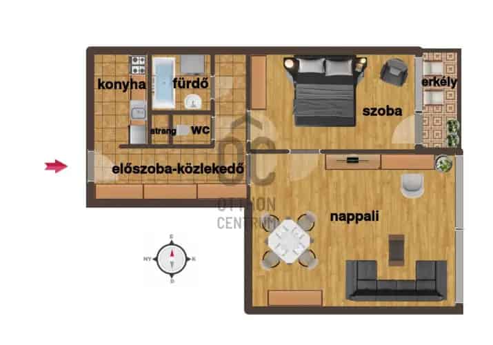 Budapest XIV kerület Örs vezér tere közelében eladó felújított lakás