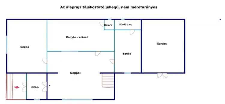 Tapolca családi ház eladó - 280 nm telek, garázs, műhely