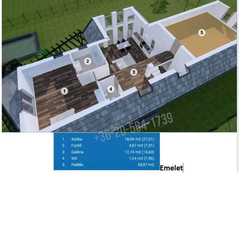 Balatoni panorámás új családi ház Cserszegtomajban