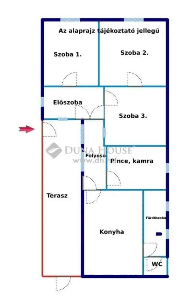 Felsőszentiváni családi ház eladó 100m2 3 szoba