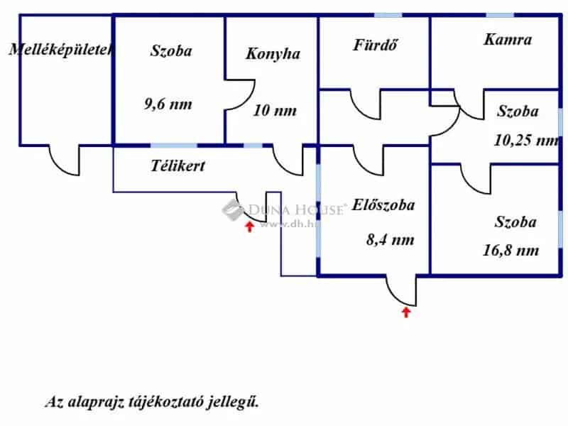 Szolnok Pletyakafalu 3 szobás kertes ház eladó