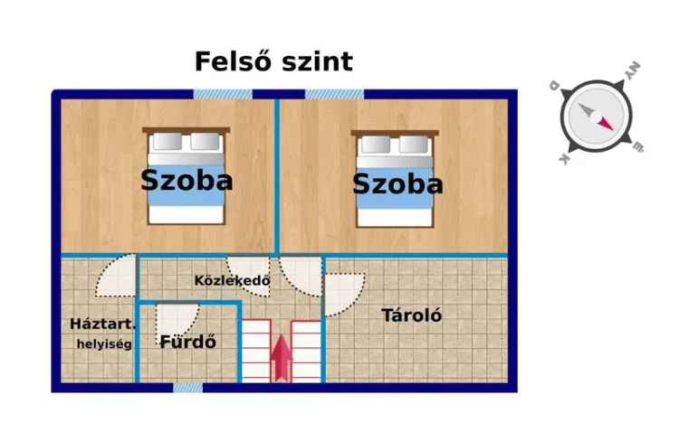 100 nm-es családi ház eladó Ráckeresztúron