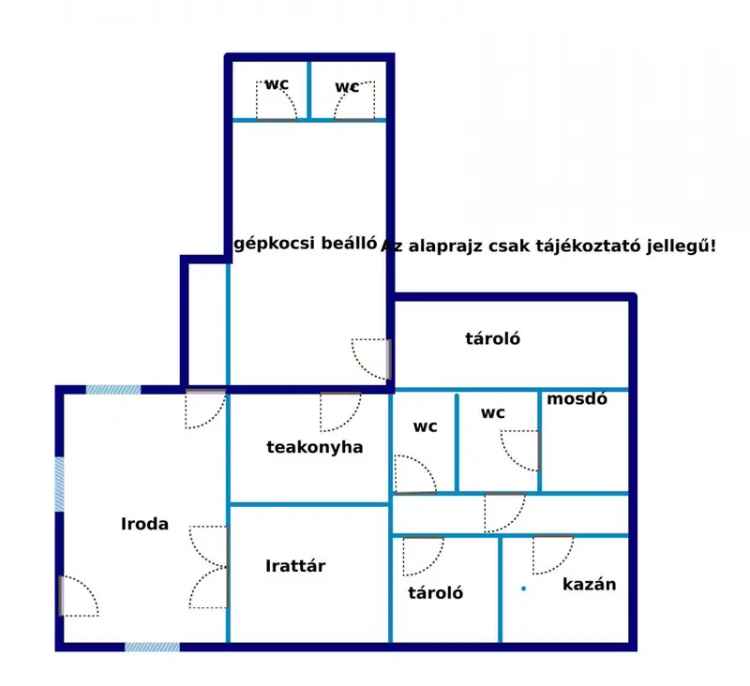 Gyenesdiás üzlethelyiség eladó parkolóval