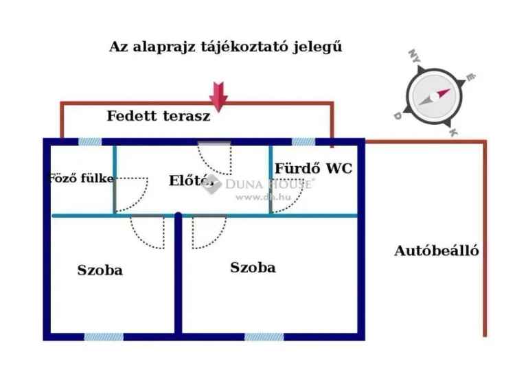 Ikertelkes ház eladó Csepel-Királyerdőn, 2 szobás és kertkapcsolattal