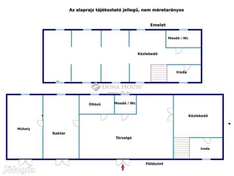 800 nm-es Ipari Ingatlan Eladó Miskolcon