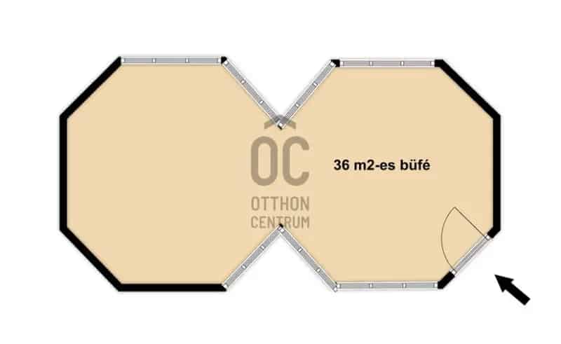 Velencei eladó büfé - 36 nm - strandközelben