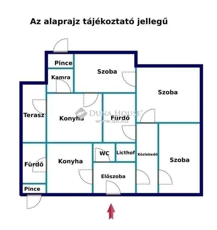 Tégla családi ház eladó - garázs, pince, klíma, riasztó