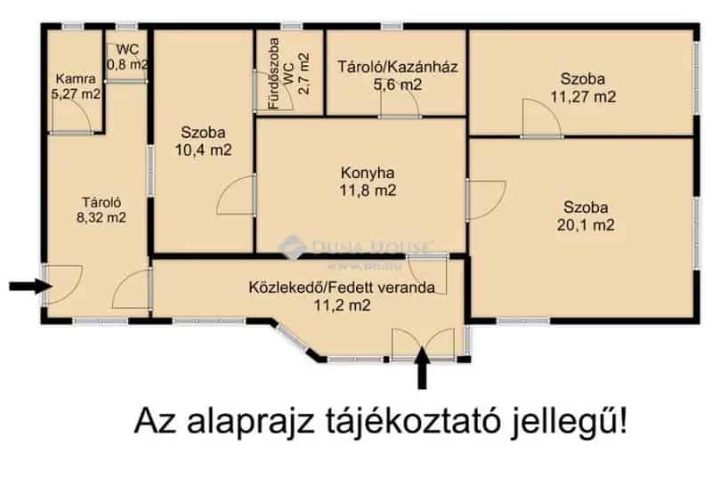 Baracs Családi Ház Eladó 87m2