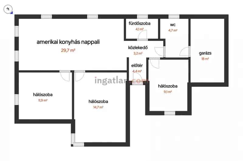 Debrecen közelében új építésű ikerházak eladók
