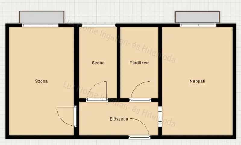 53 nm-es Felújított Tégla Lakás Oroszlányban