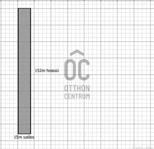 Únyi építési telek eladó 2280 m²