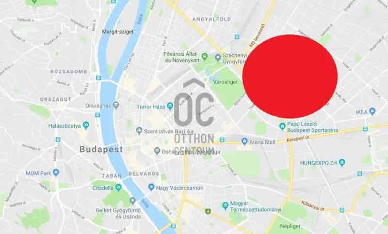 Budapest XIV kerület Telek Elado 10100 m2 Vi-1 6 Ovezet
