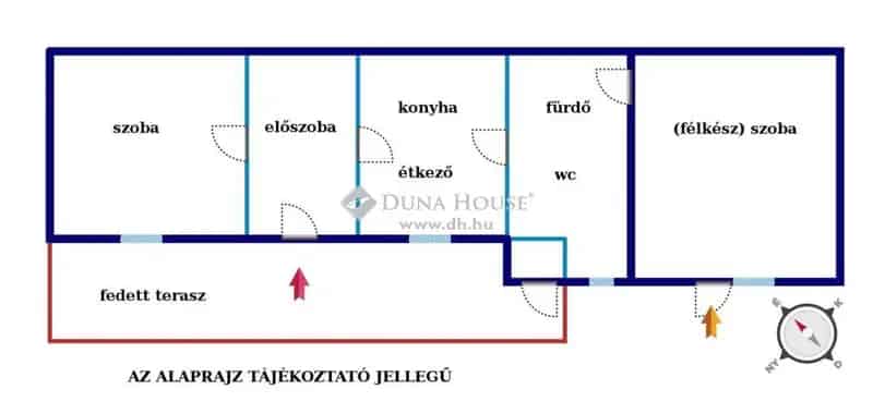Részben felújított parasztház eladó Kislángon 4316 nm-es telken
