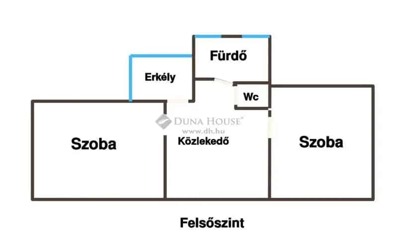 80nm-es felújított kétszintes pécsi lakás eladó