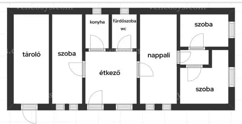 Eladó családi ház Szendrőn - 3 szoba, 100m2