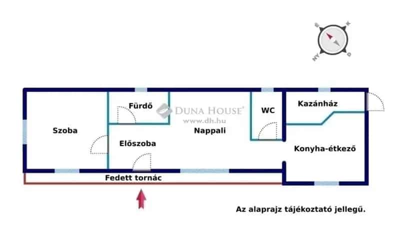 71 nm-es felujitott családi ház Dabas csendes részén
