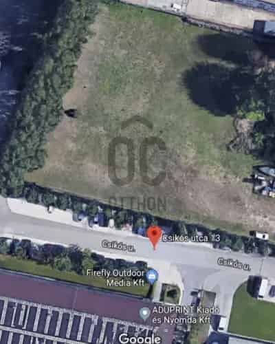 Budapest III kerületi telek iroda kiadó 3600 m2