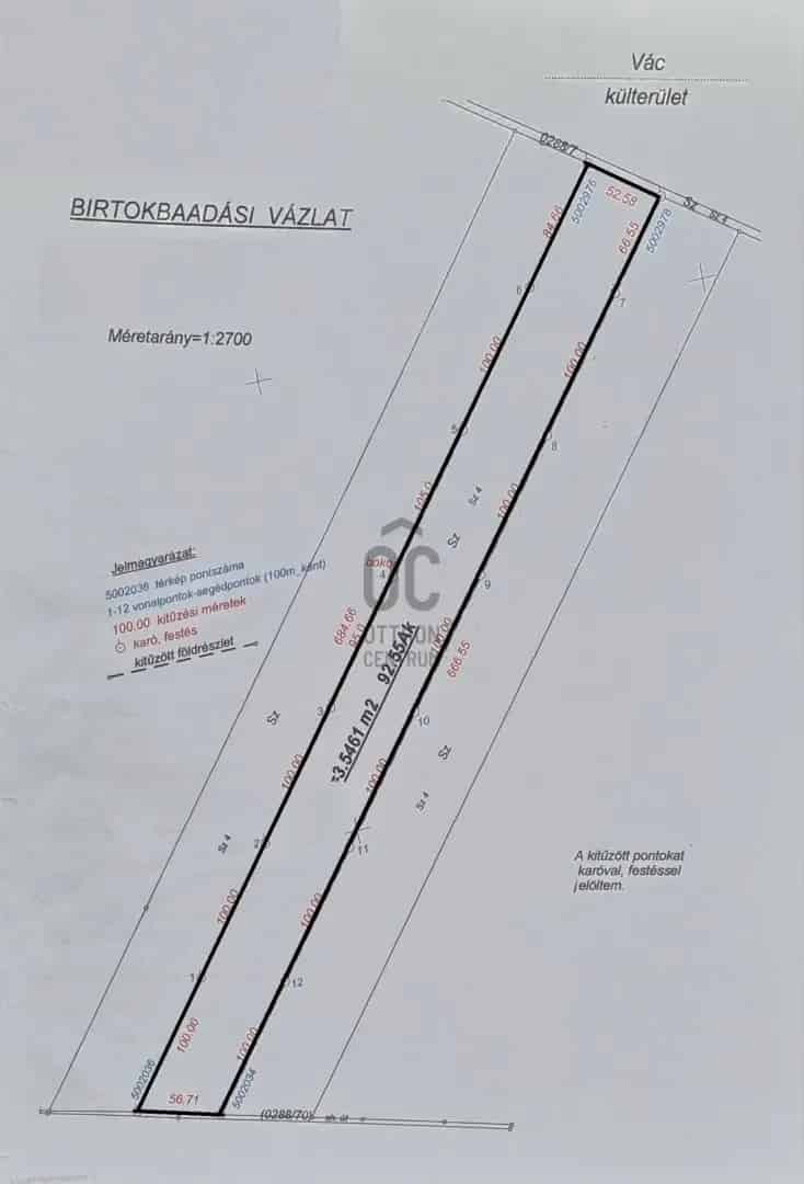 Váci Ipari Telek Eladó - 35 461 m² - M2 Autópálya KÖZEL