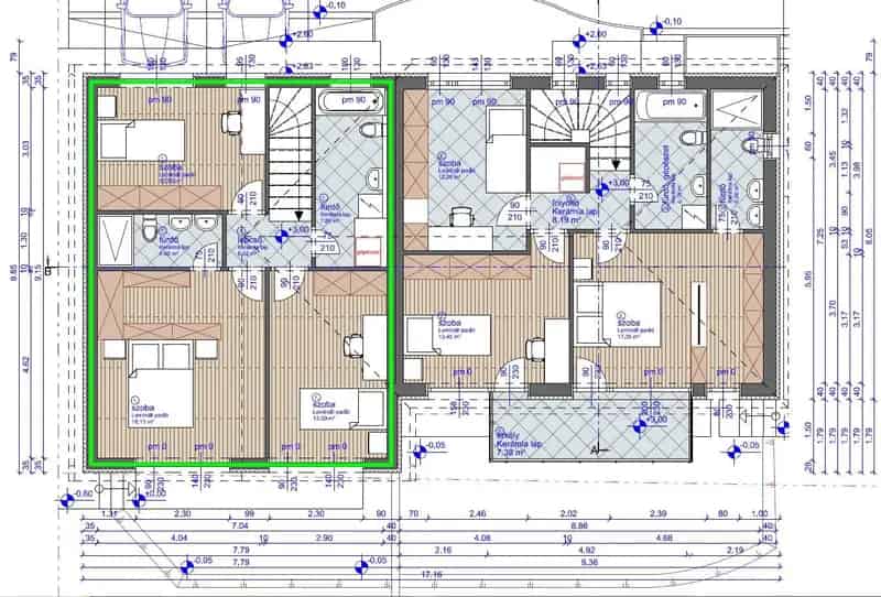 Budaörs Ikerházfél Eladó 125nm Nappali + 4 Szoba
