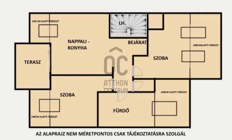 Új építésű tetőtéri lakás Zuglóban 75nm nappali + 2 szoba terasszal
