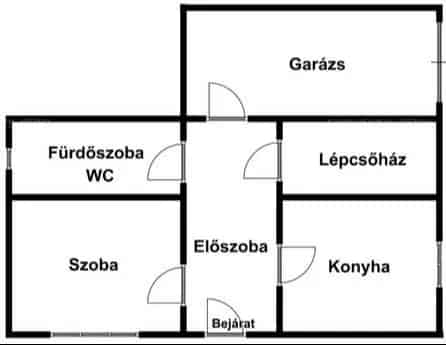 200 m2-es családi ház eladó - felújítandó, nagy garázzsal