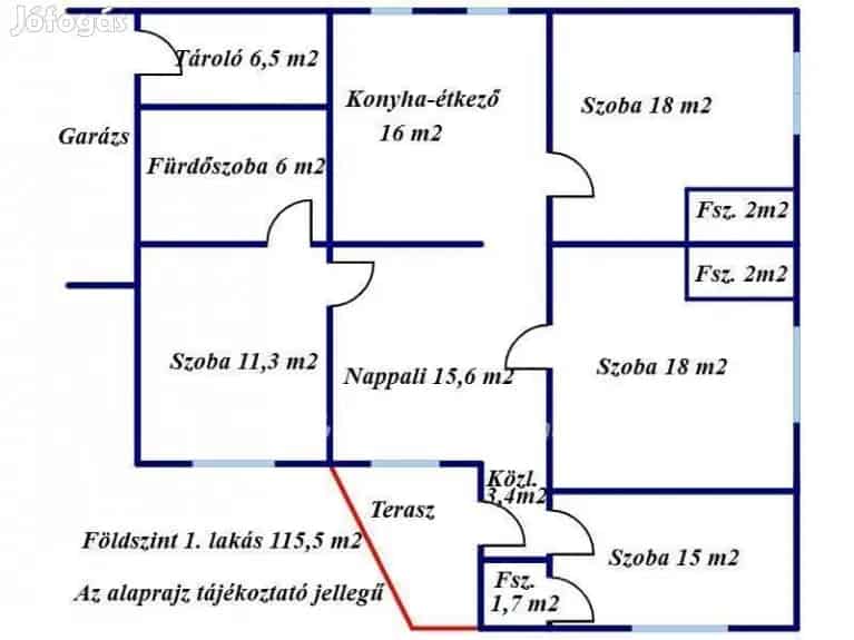 244 nm-es Gyulai családi ház apartmanként is alkalmas 2 garázzsal