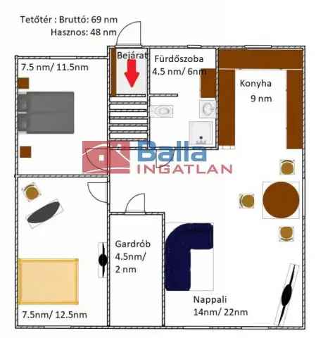 Budapest XV Kerulet Rakospalota Kertvaros 2 Generacios Családi Haz Elado