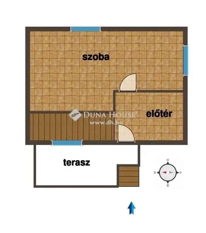 Debrecen 1320 nm-es telek 55 nm-es házzal eladó