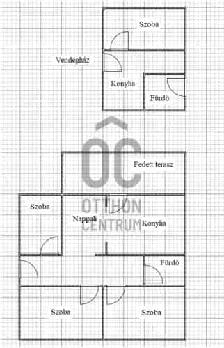 Mecséri családi ház eladó - örök panoráma - Mosoni Duna part