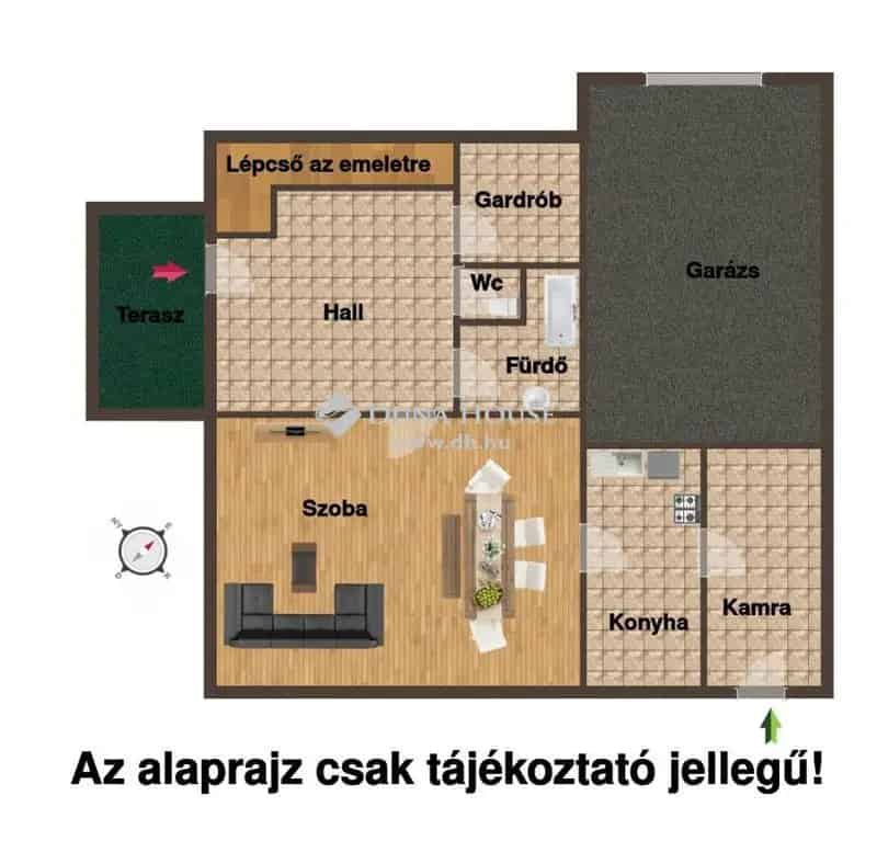 160 nm-es felújítandó ingatlan befektetőknek és vállalkozóknak