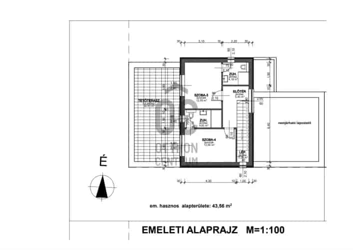 Mikepércs ikerház eladó 146nm 5 szoba napelemmel