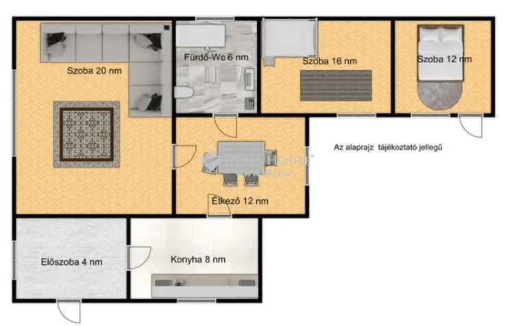 78 nm-es felújítandó ház 850 nm-es telken Budapest 18 kerületben