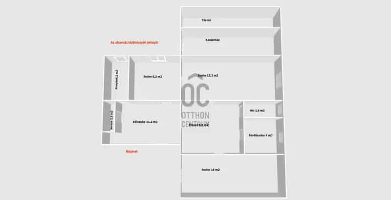 Kistarcsa 73nm-es 3 szobás családi ház eladó