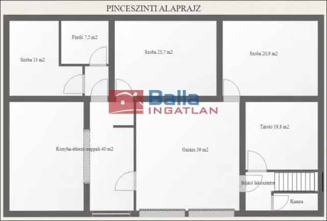 Hatvan Rönkház Eladó 7 Szoba Dupla Garázs 60000m2 Telek
