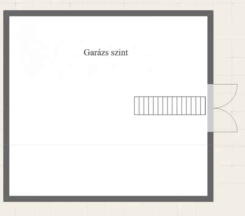 Szigetszentmiklosi 41 nm-es pincegarazs elado