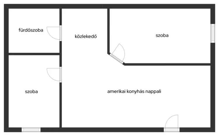 Kispesti 2 szobás házrész eladó - felújított, alacsony rezsi