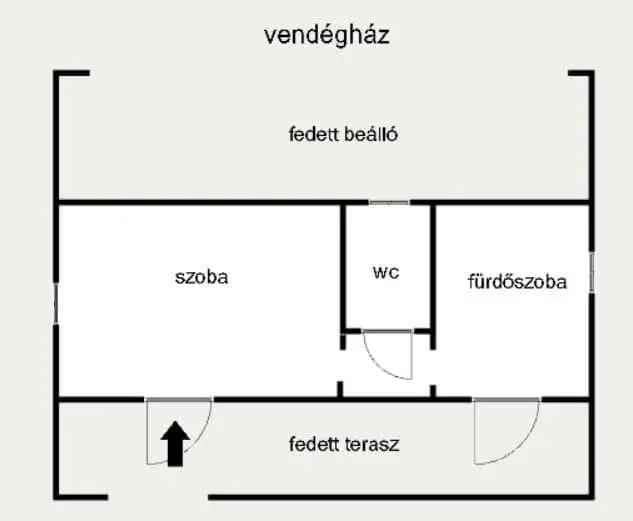 Délegyháza külterületi ingatlan eladó - 77 m2 ház, vendégház, melléképületek