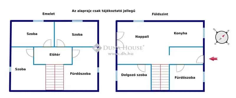 5 szobás új építésű ikerház fél Gödön