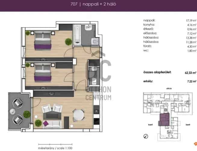 Budapest XIII kerület Újépítésű Lakás Westend City közelében